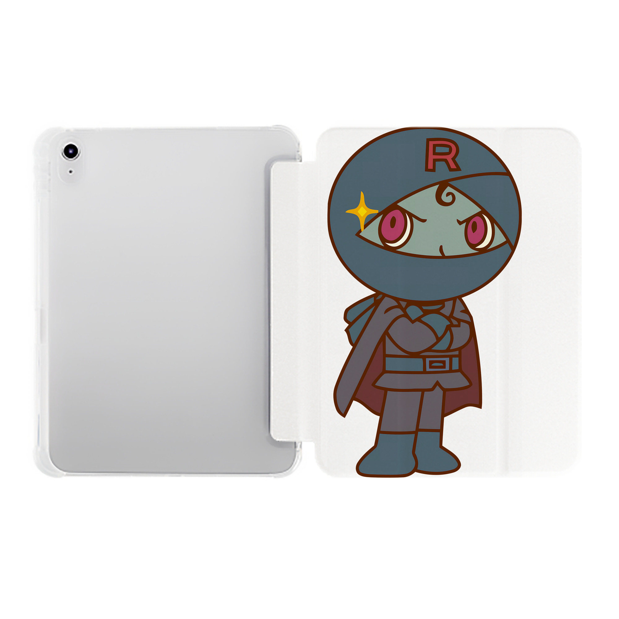 （画像用） アンパンマン Anpanman IPad ケース ペン収納付き 三つ折りスタンド PUレザー×シリコン 対応機種9.5/10.5/10.9インチ